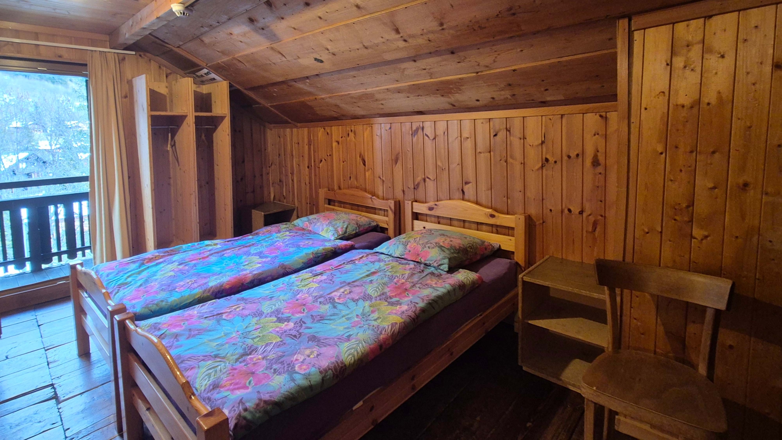 chalet à Morgins chambres