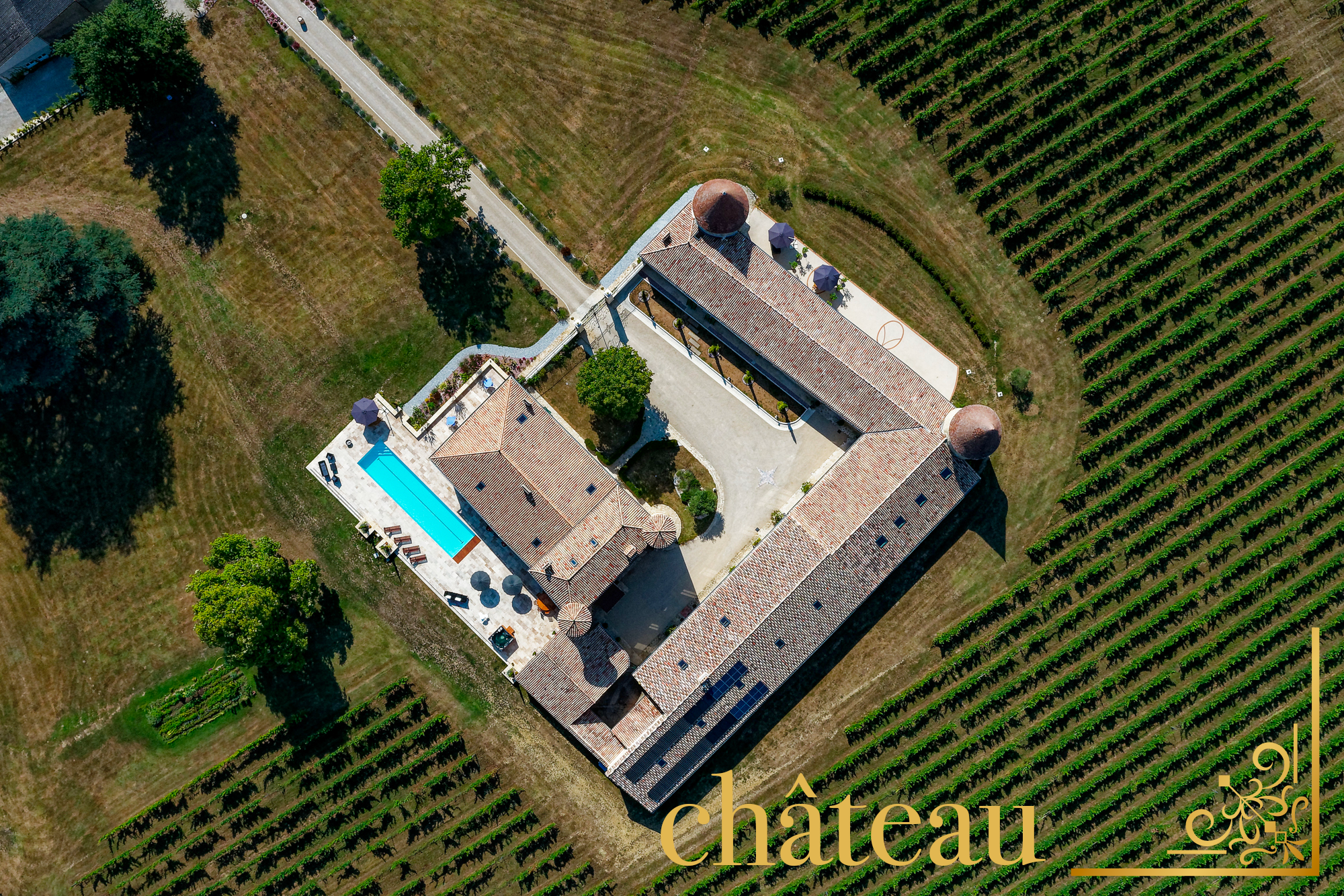château proche de Bordeaux, domaine de Vigouroux