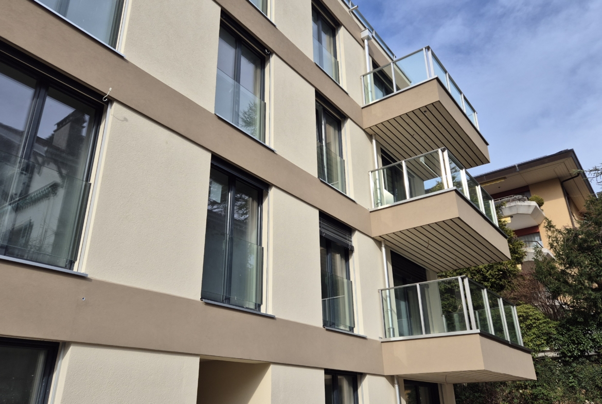 façade sud et balcon