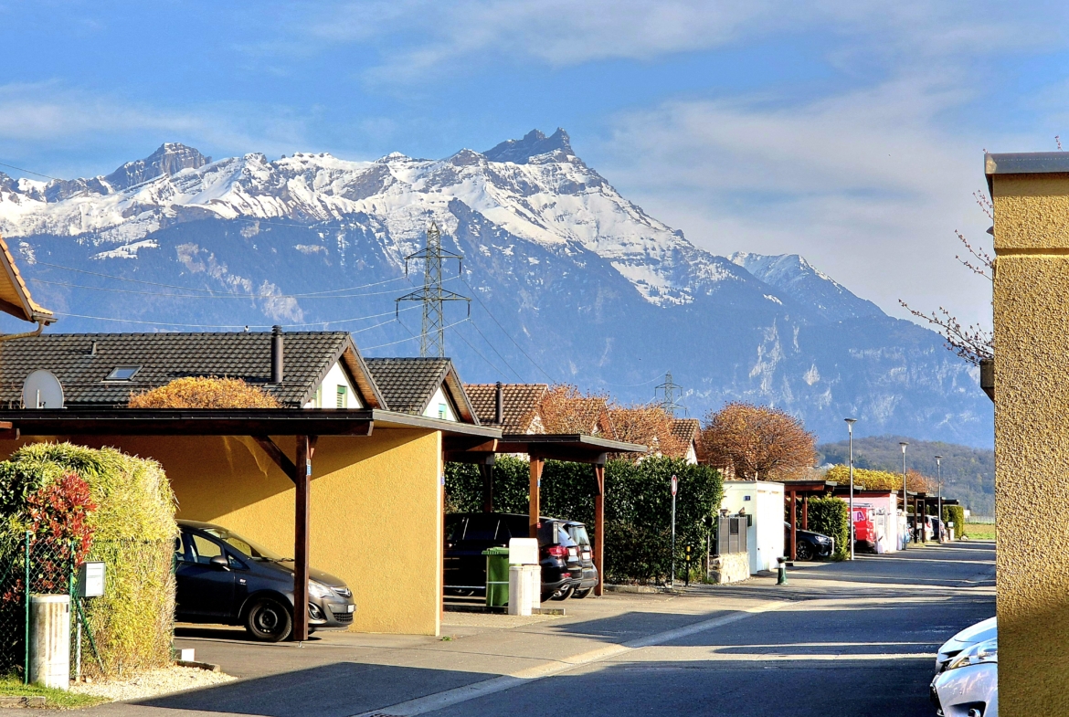 quartier calme de villa
