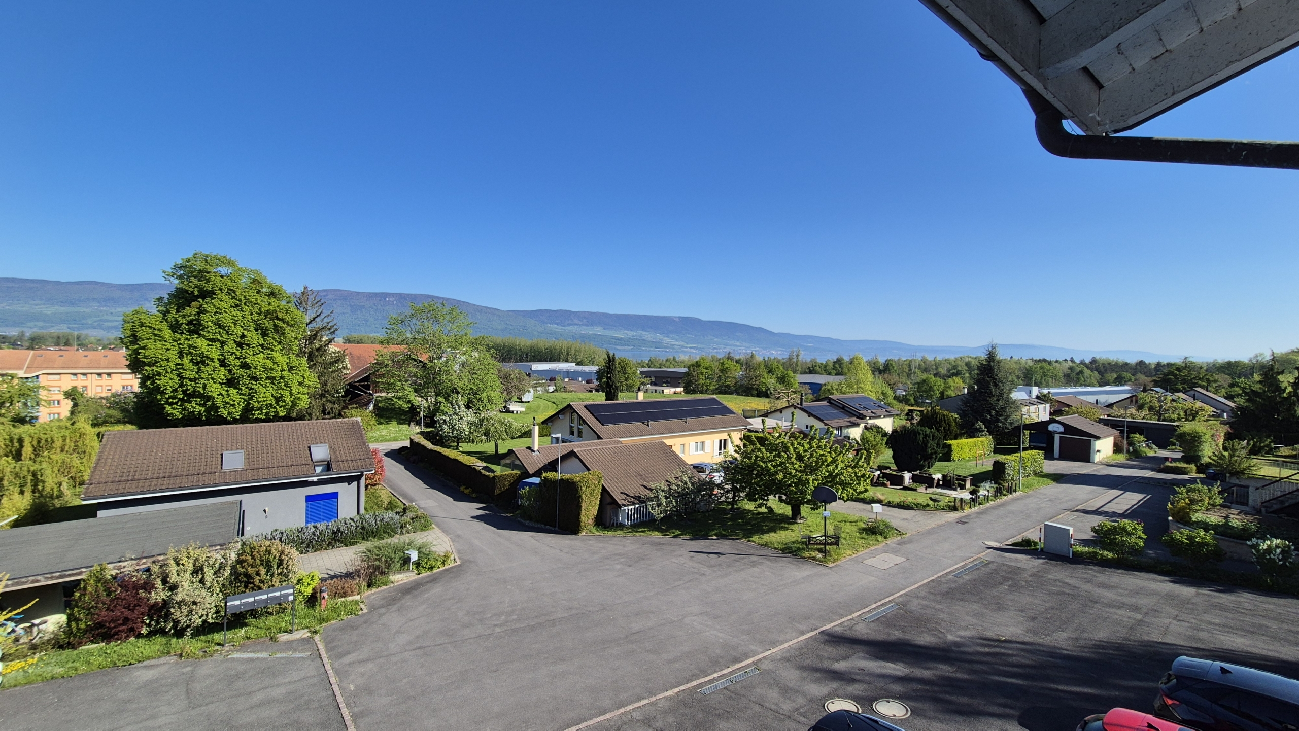 vue depuis balcon
