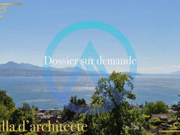 villa d'architecte dans le Lavaux