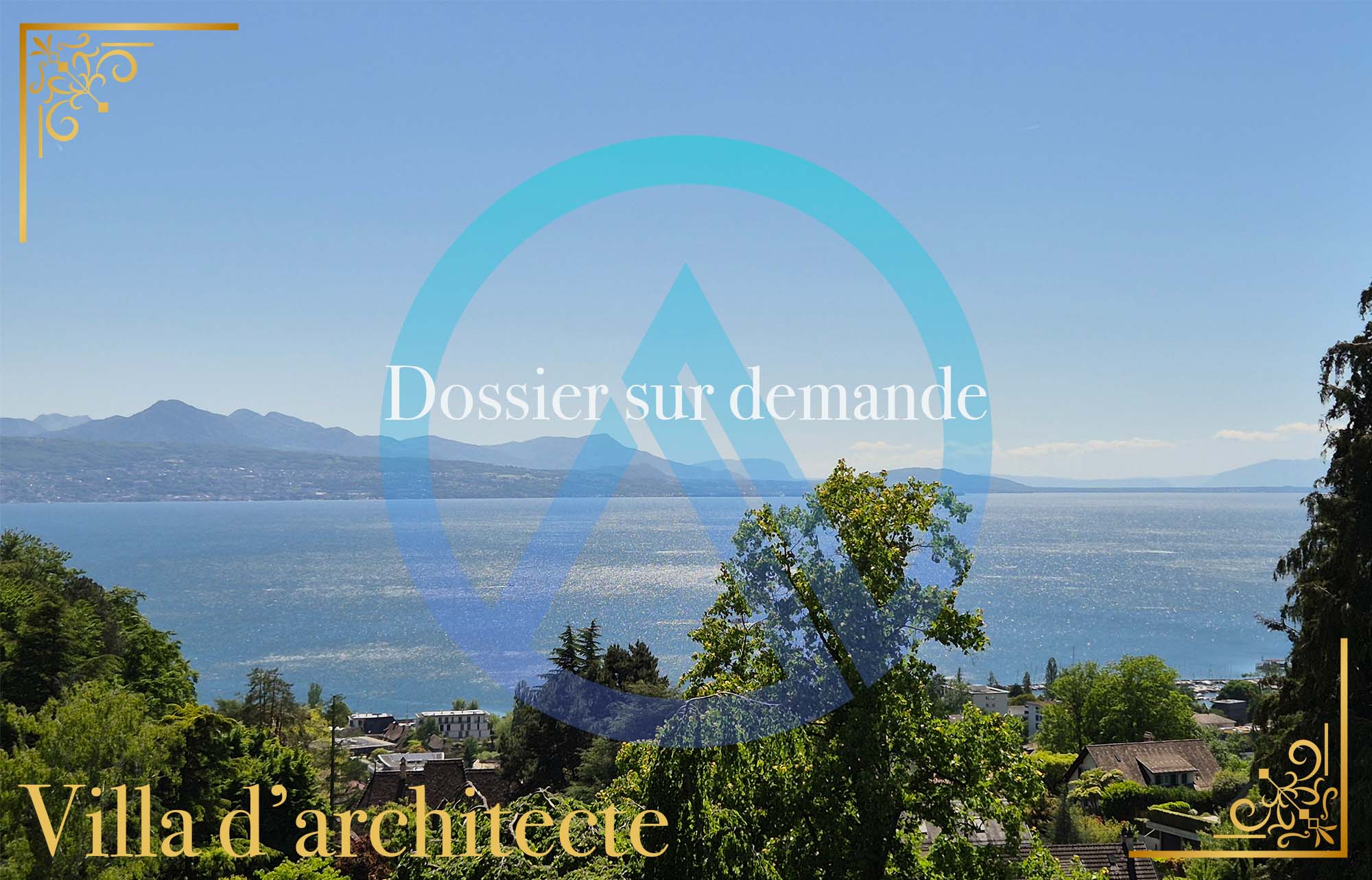 villa d'architecte dans le Lavaux