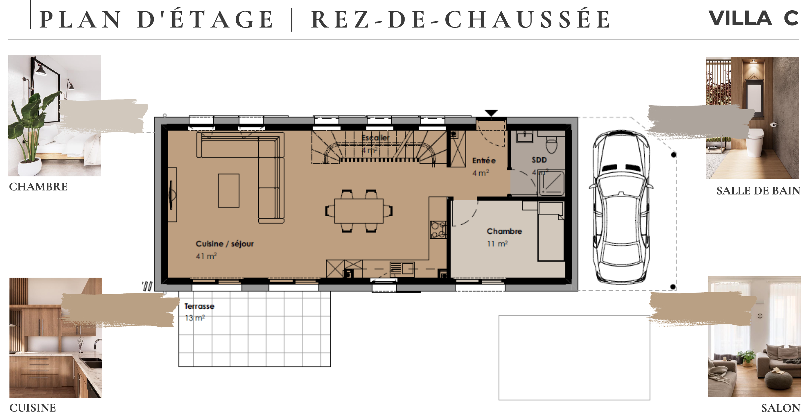 Montagny-les-Monts villa C-5 RDC