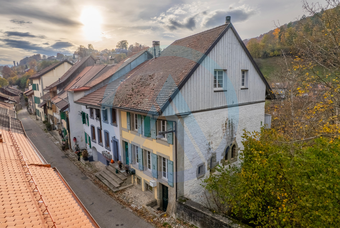 Moudon bourg