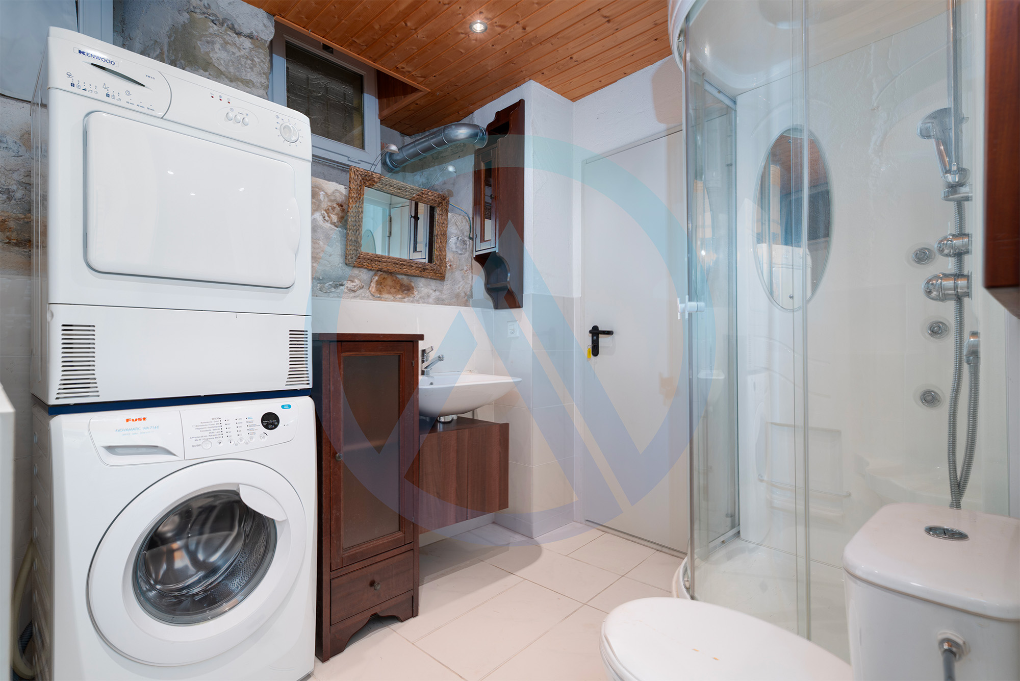 salle de douche au studio