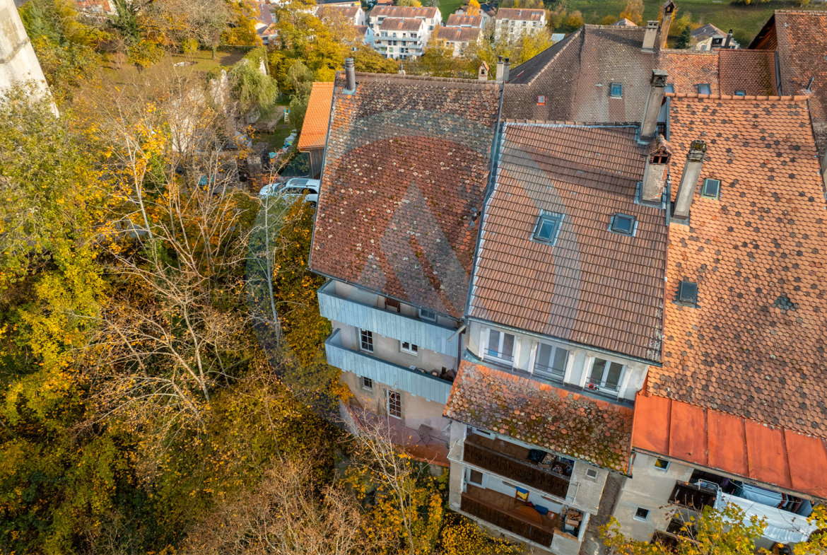 Moudon bourg
