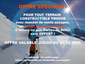 offre spéciale ski 2025 AO Immobilier