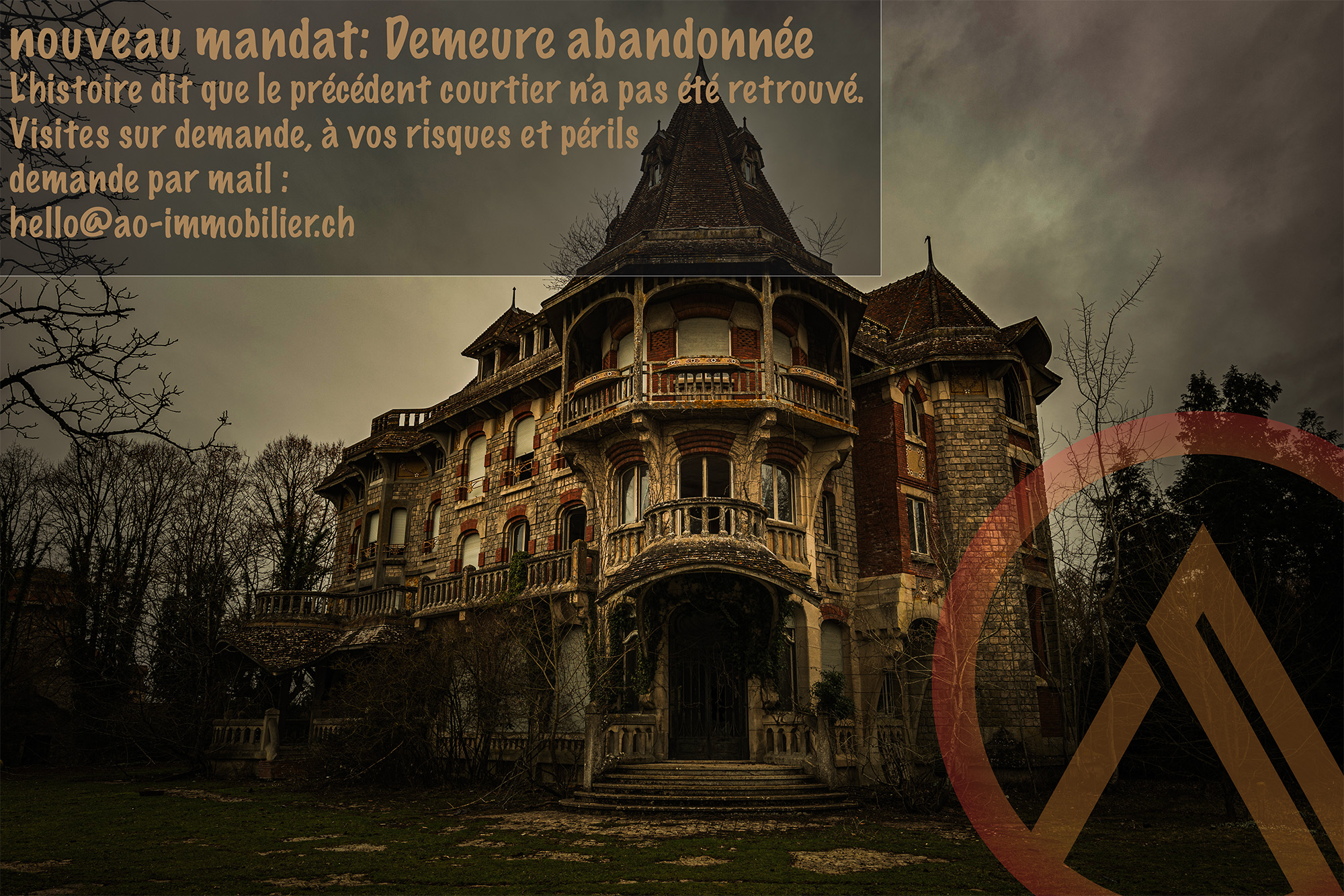 demeure abandonnée à Vilainhiboud