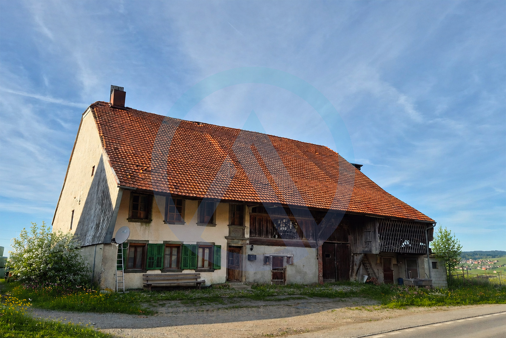 Vaulruz façade rue