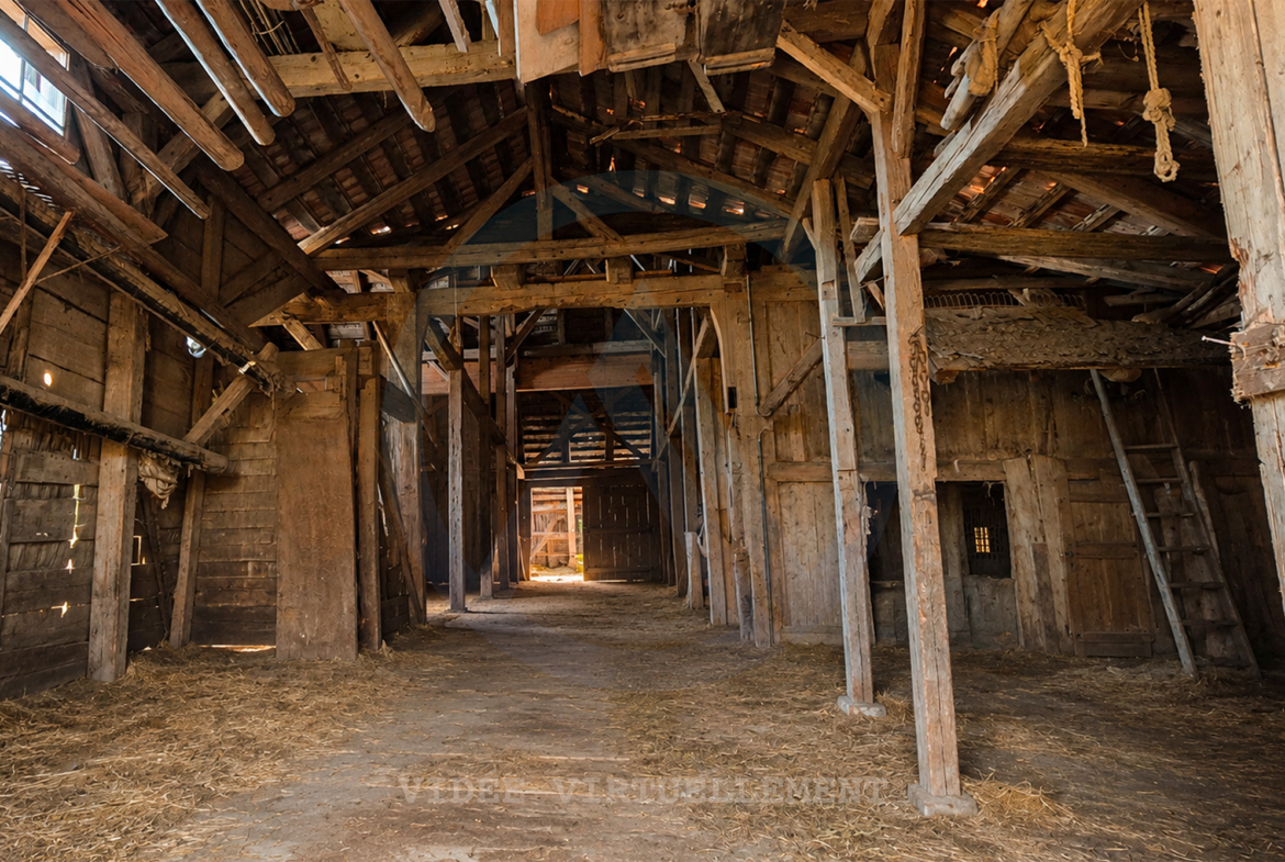 Vaulruz grange vidée