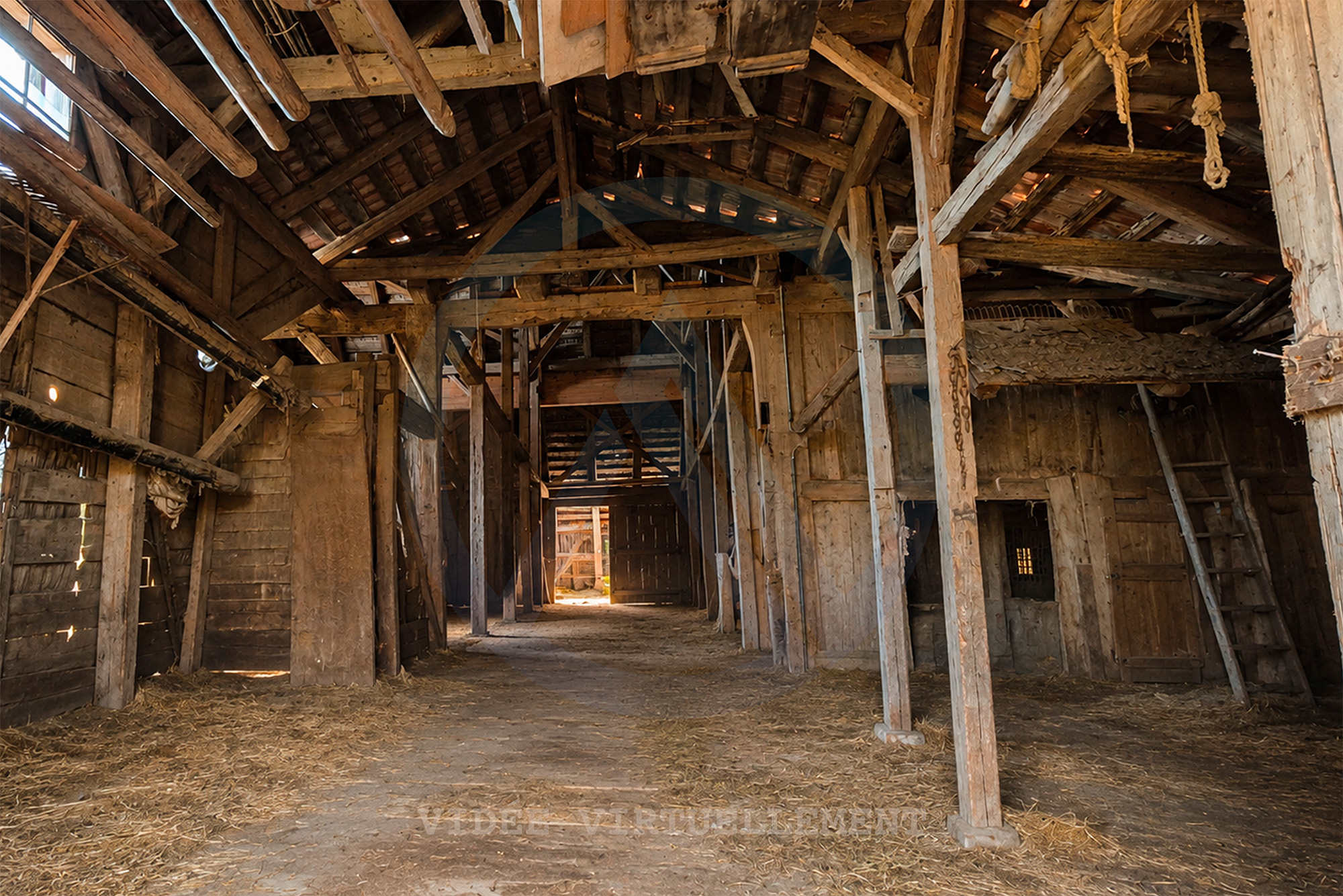 Vaulruz grange vidée