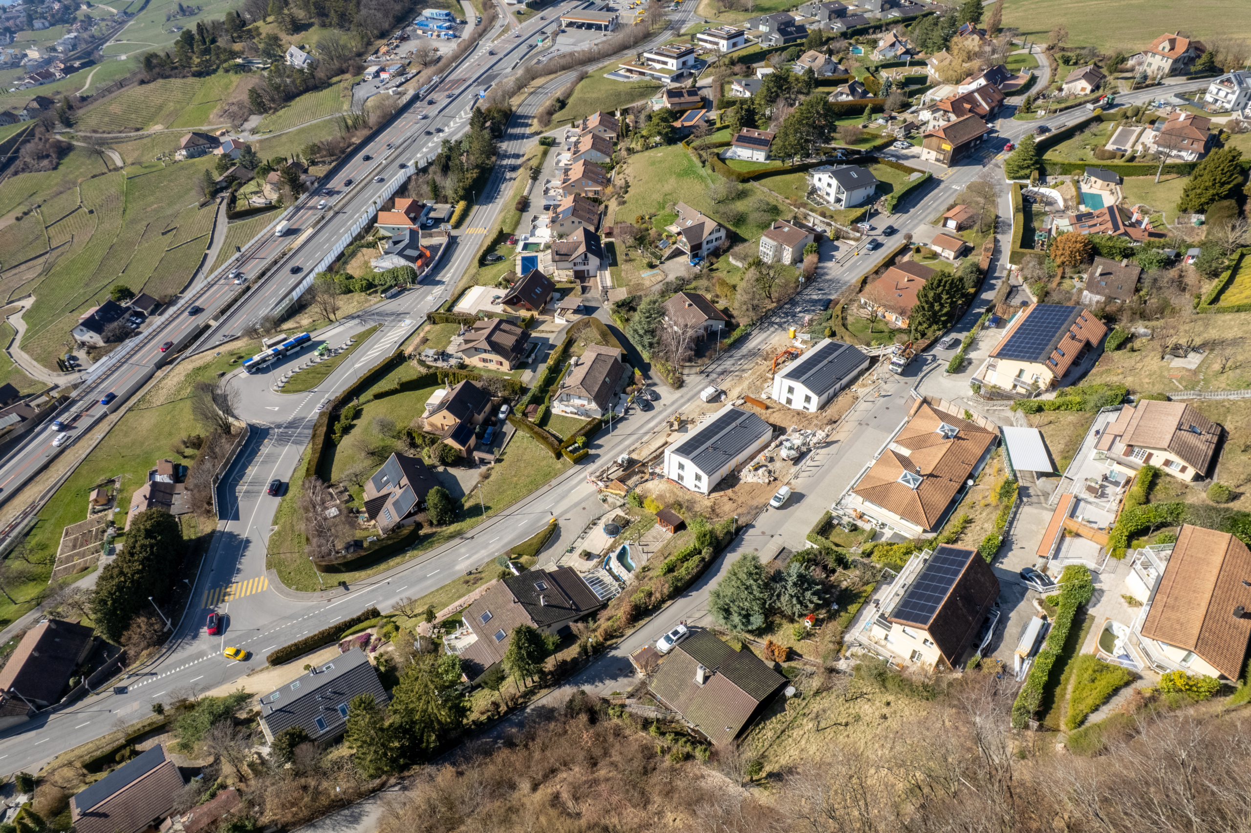 chalet avec vue époustouflante sur parcelle constructible à Grandvaux