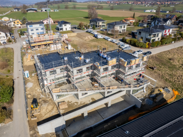 extérieur façade sud vue du ciel
