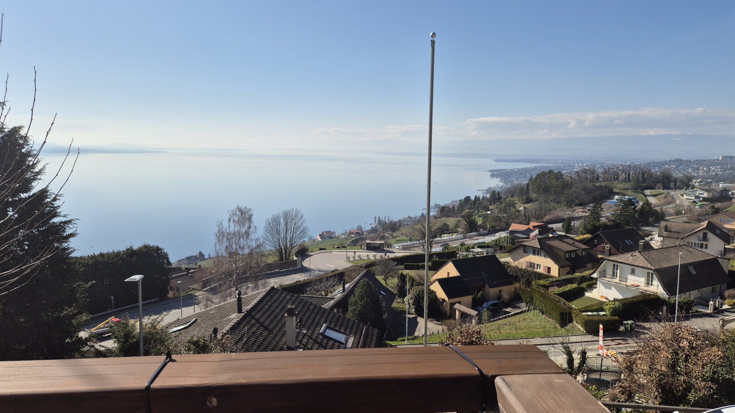 chalet avec vue époustouflante sur parcelle constructible à Grandvaux