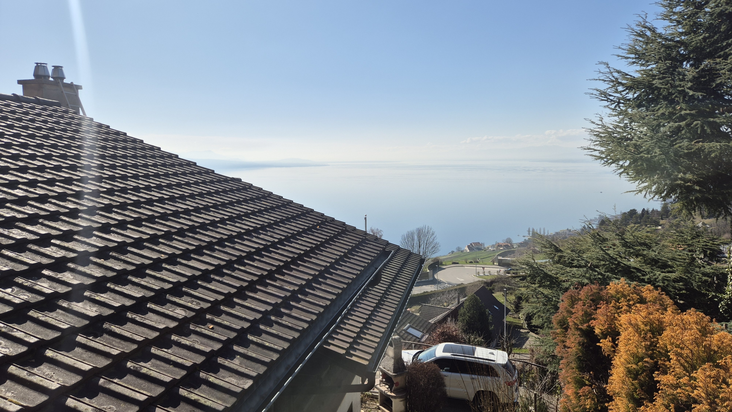 chalet avec vue époustouflante sur parcelle constructible à Grandvaux