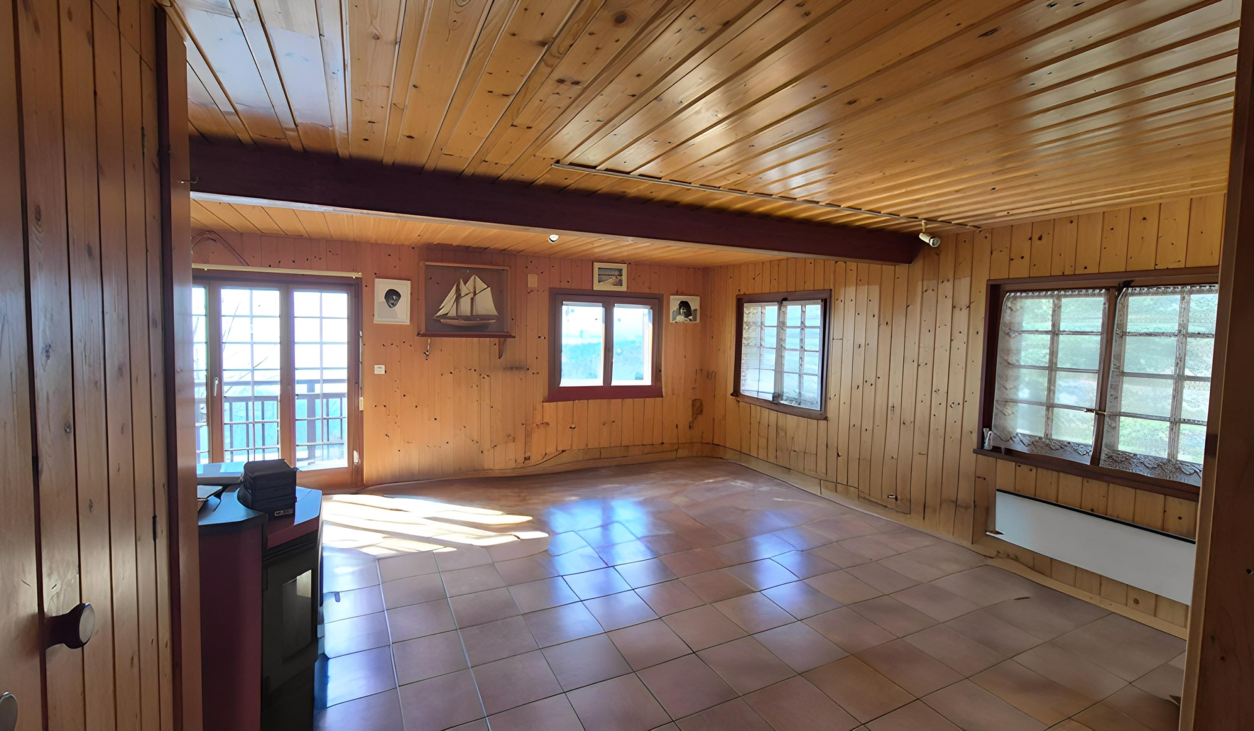 chalet avec vue époustouflante sur parcelle constructible à Grandvaux
