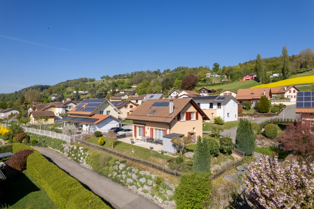 magnifique villa individuelle avec jardin à Moudon