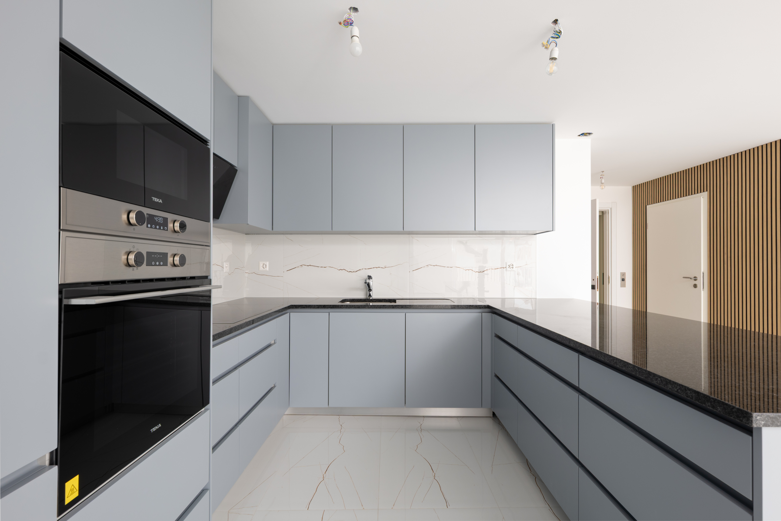 cuisine ouverte parfaitement équipée