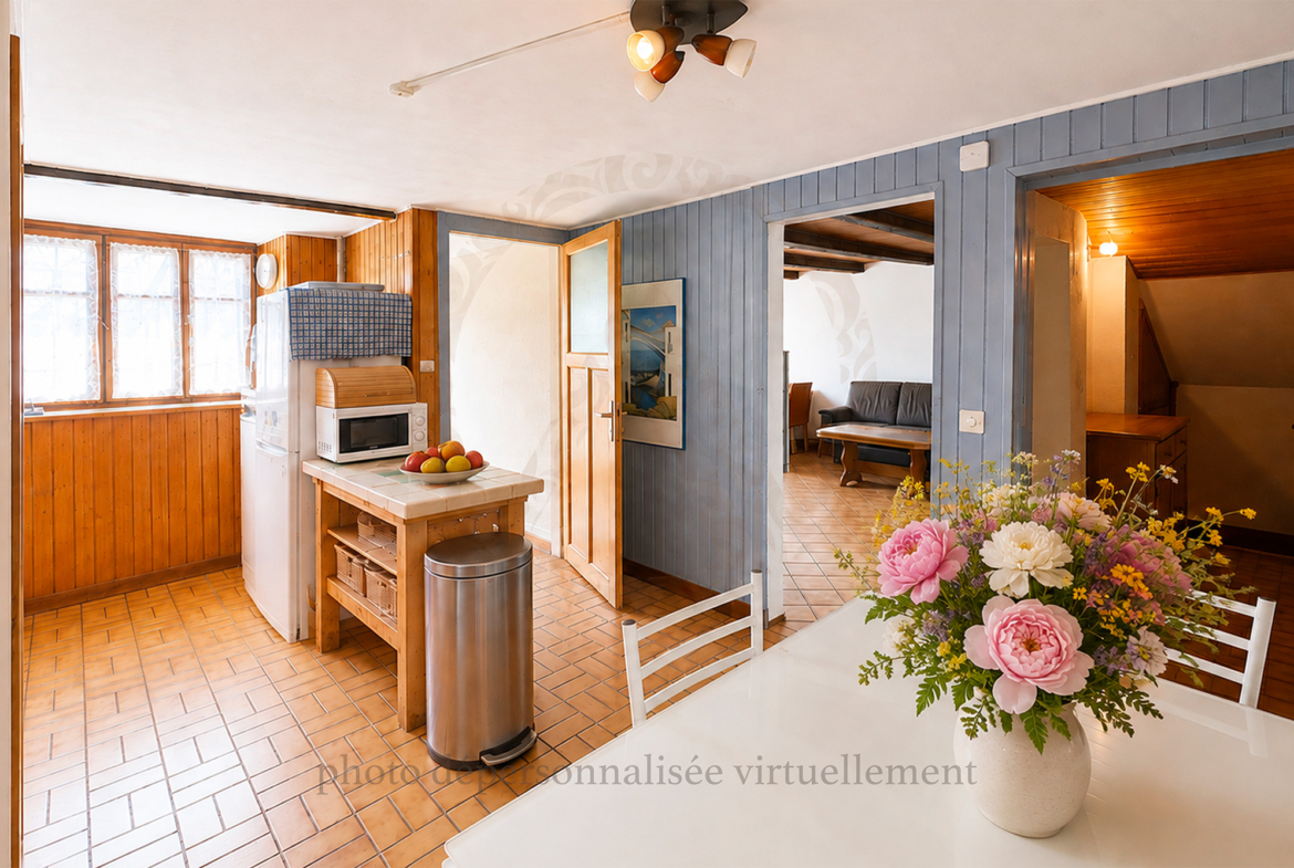 Maison villageoise de 2 appartements à Pailly