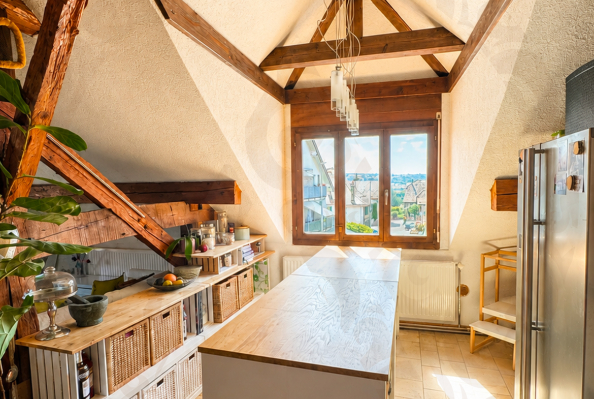 Maison villageoise de 2 appartements à Pailly