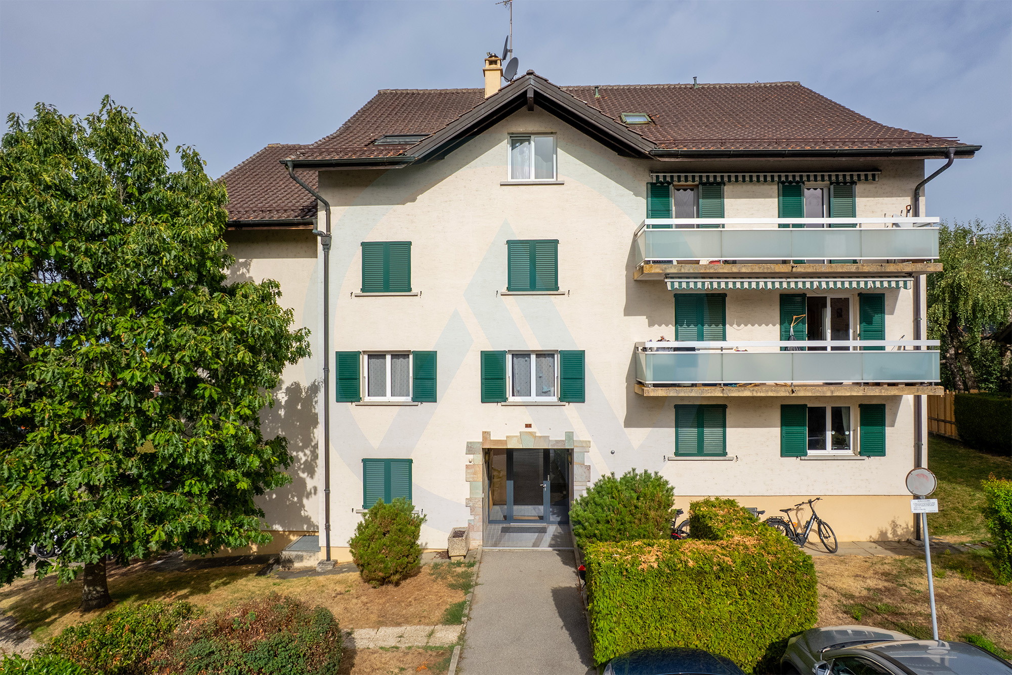 bel appartement de 2,5 pièces à Villars Tiercelin