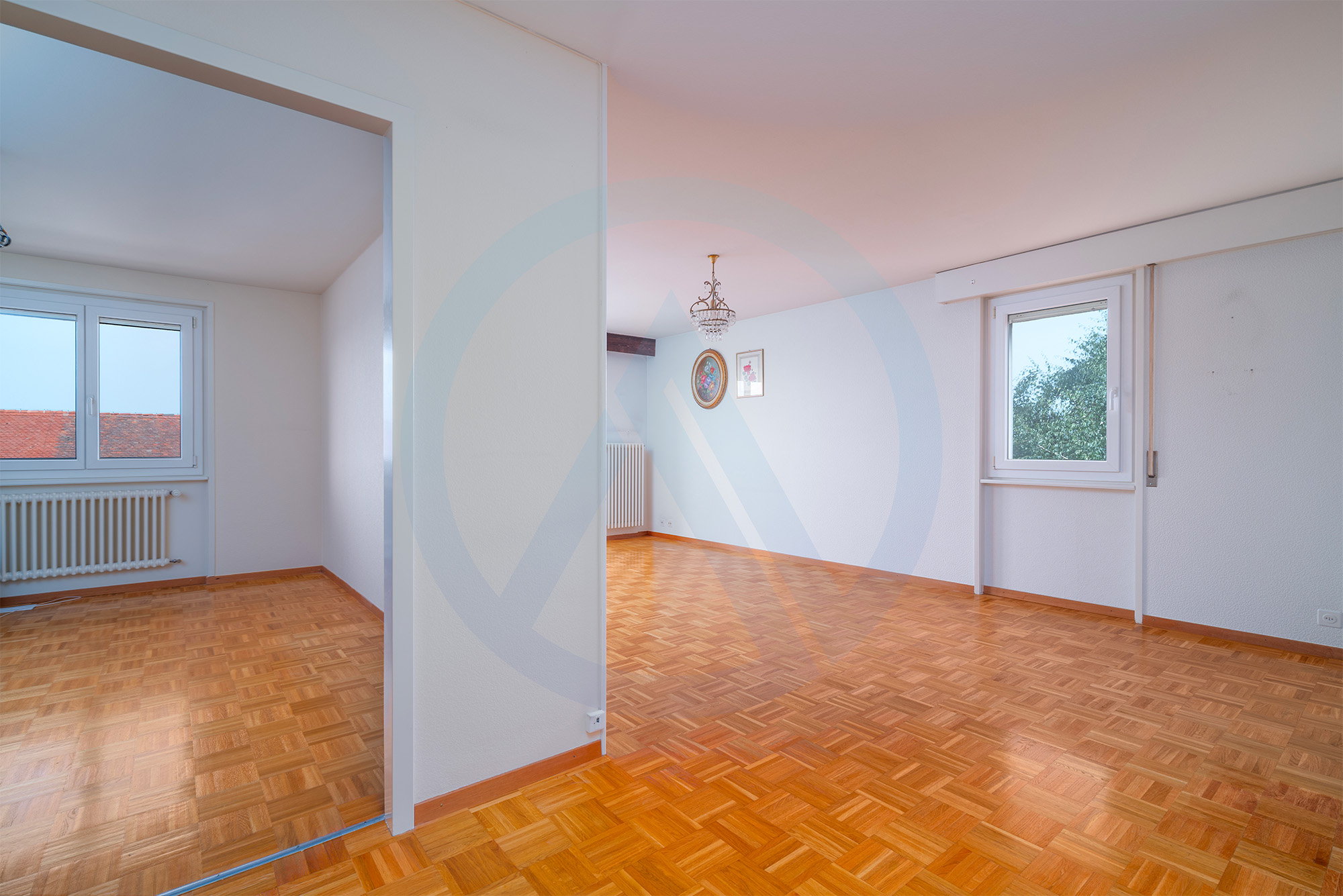 bel appartement de 2,5 pièces à Villars Tiercelin