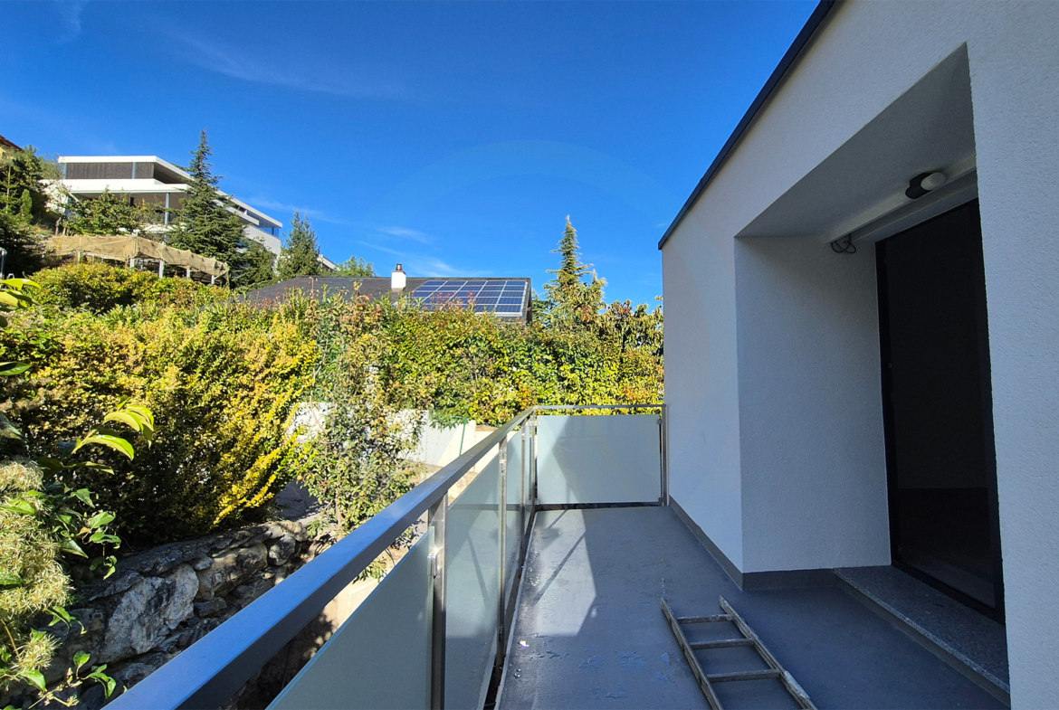 Superbe appartement neuf avec une vue sur les montagnes dans les hauteurs de Sion