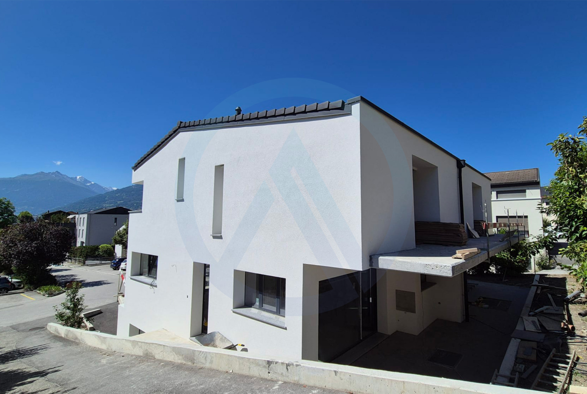 Superbe appartement neuf avec une vue sur les montagnes dans les hauteurs de Sion