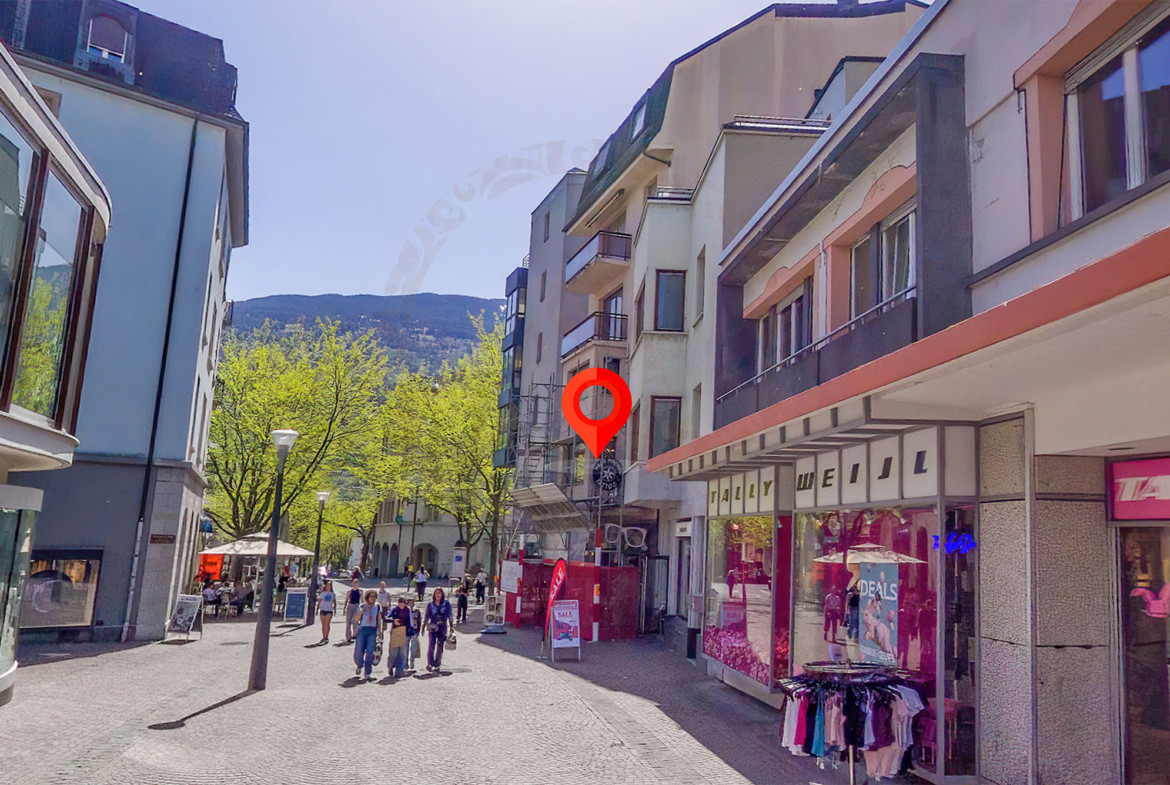 local commercial de 115 m² au cœur de Sion