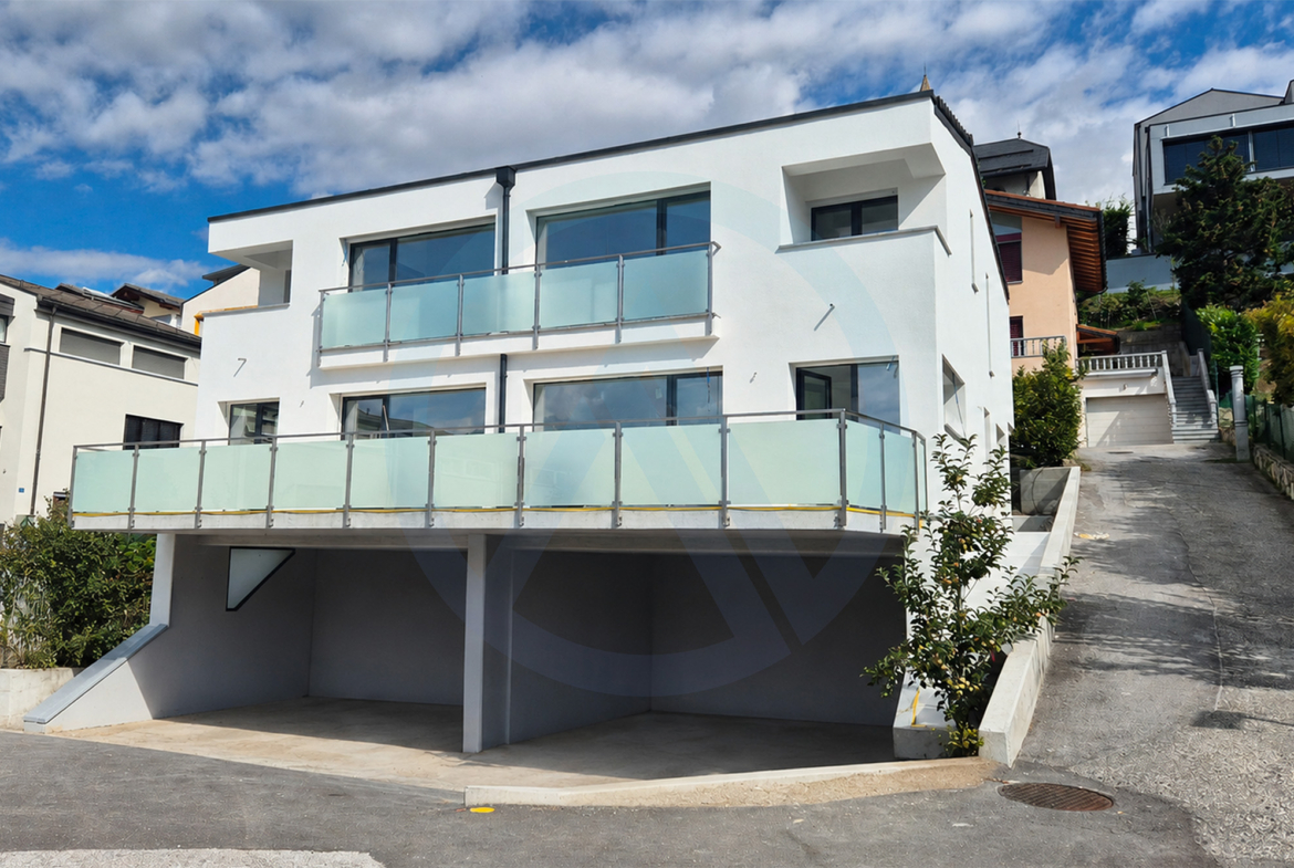 Superbe appartement neuf avec une vue sur les montagnes dans les hauteurs de Sion
