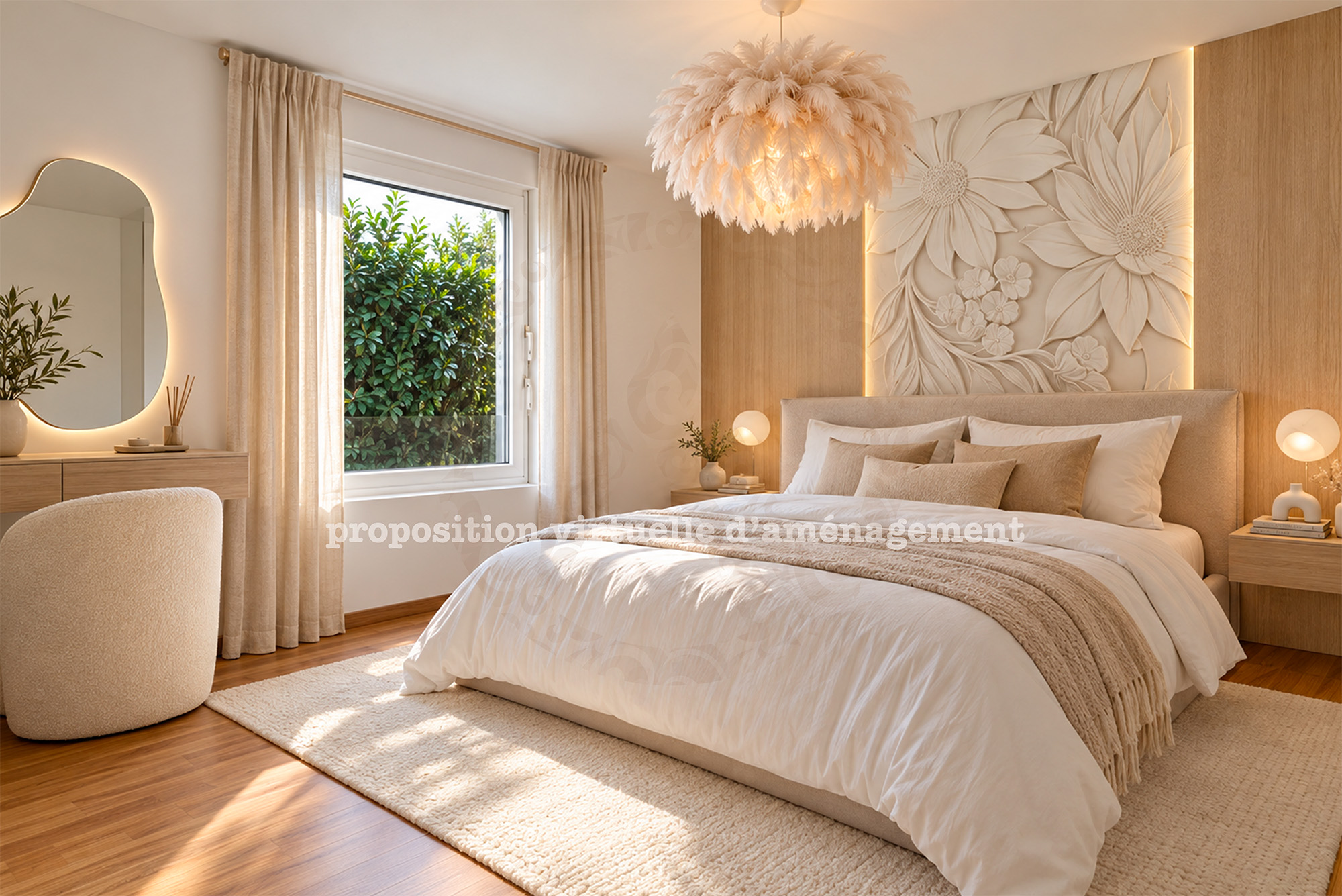 chambre aménagée à Charrat près de MArtigny