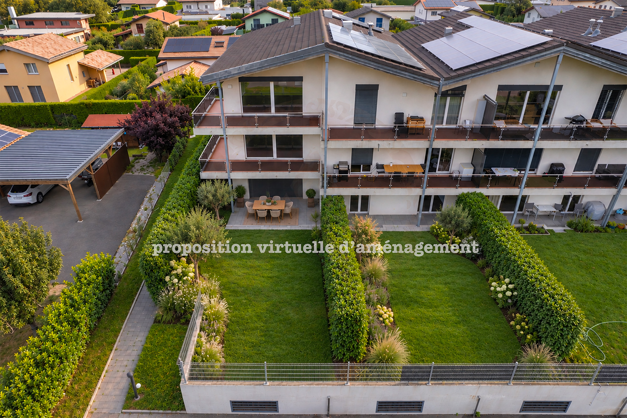Charrat jardins aménagés AO