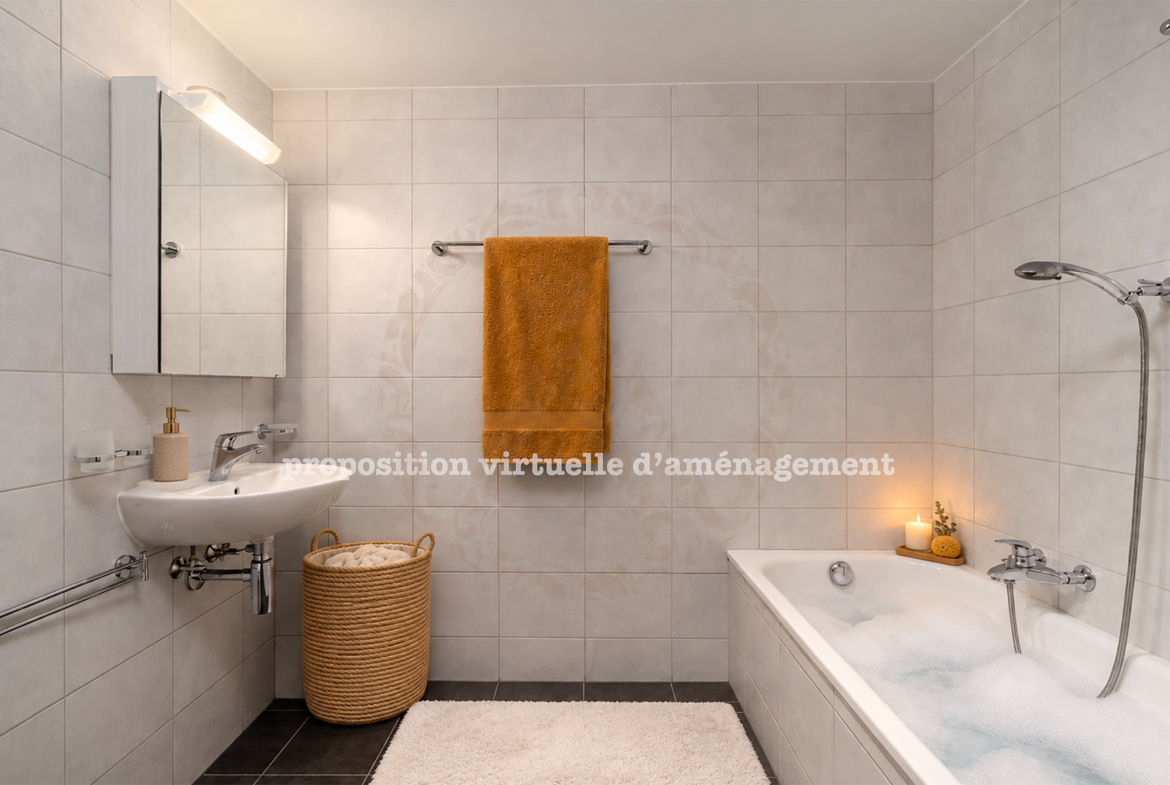 Charrat salle de bain aménagée AO