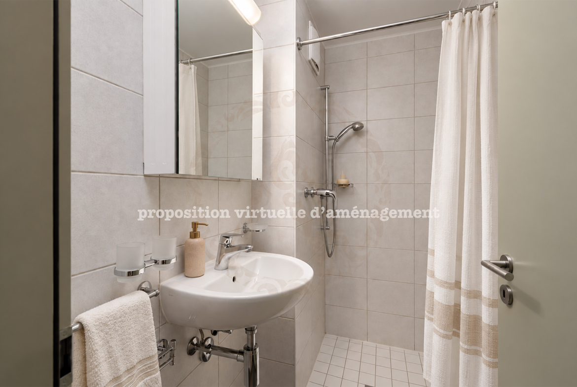 Charrat salle de douche aménagée AO