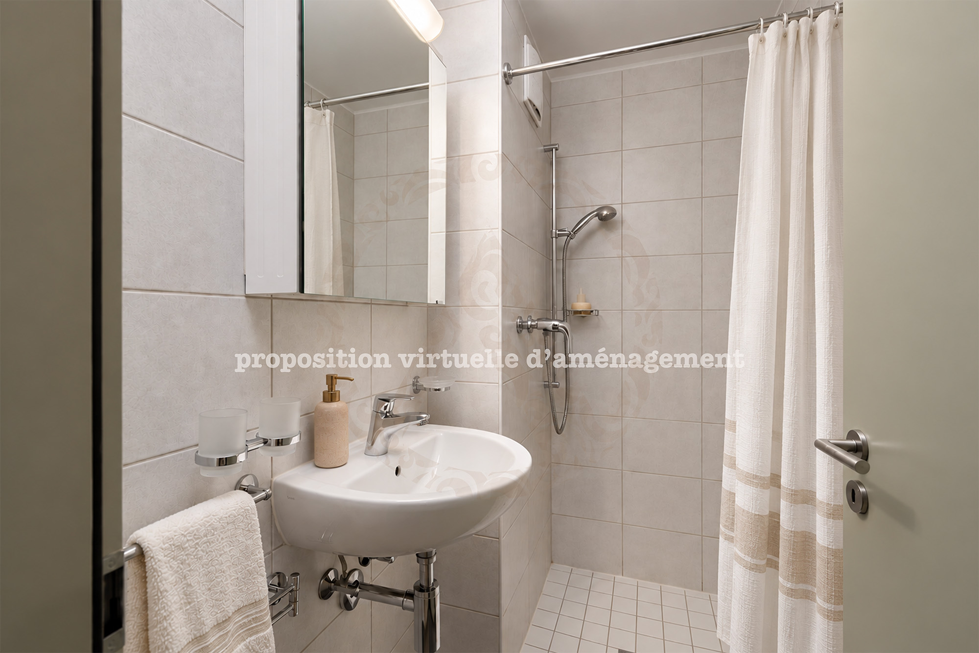 Charrat salle de douche aménagée AO