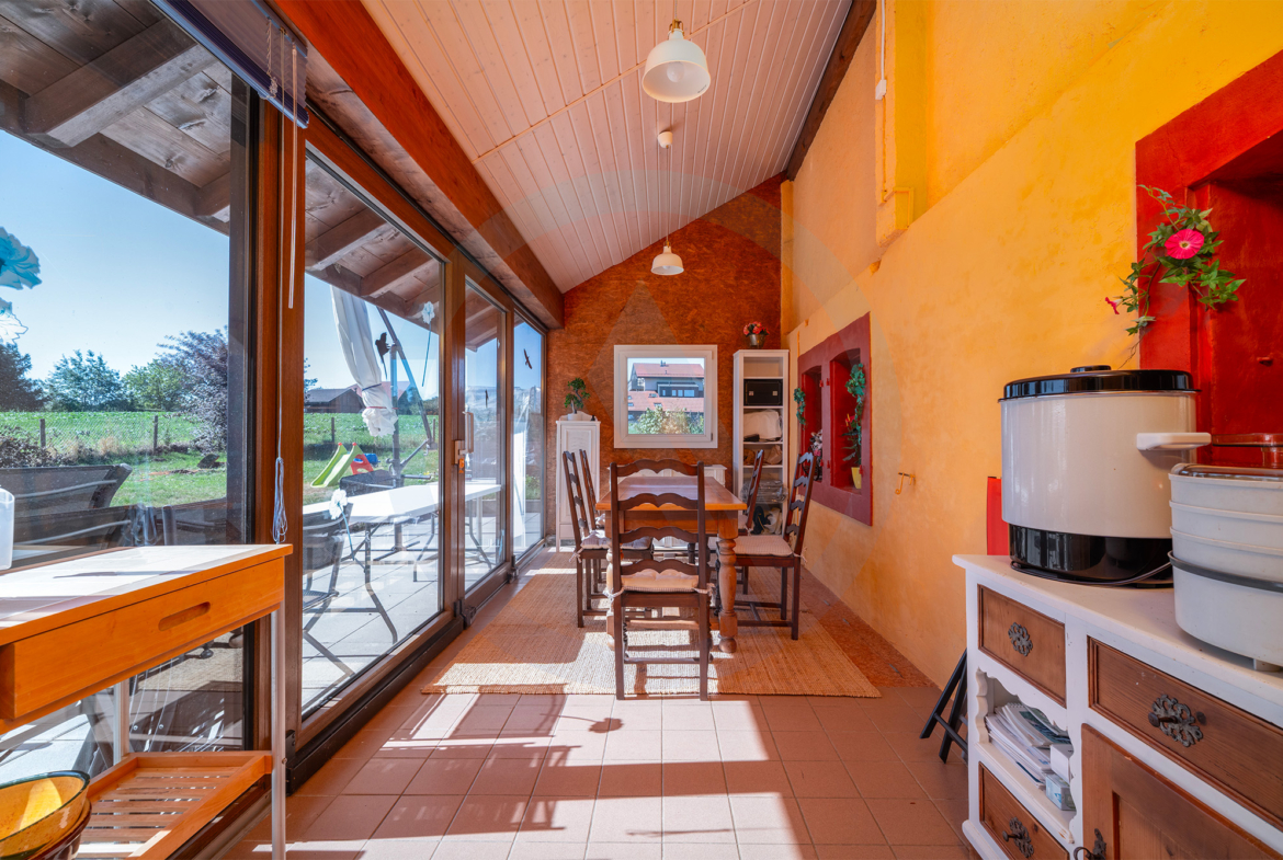 maison individuelle avec vue exceptionnelle sur le Moléson en pleine campagne à Corcelles-le-Jorat