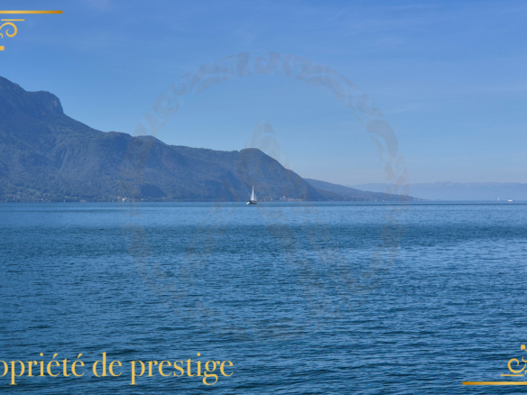 Propriété de prestige avec port privé sur une parcelle pied dans l’eau