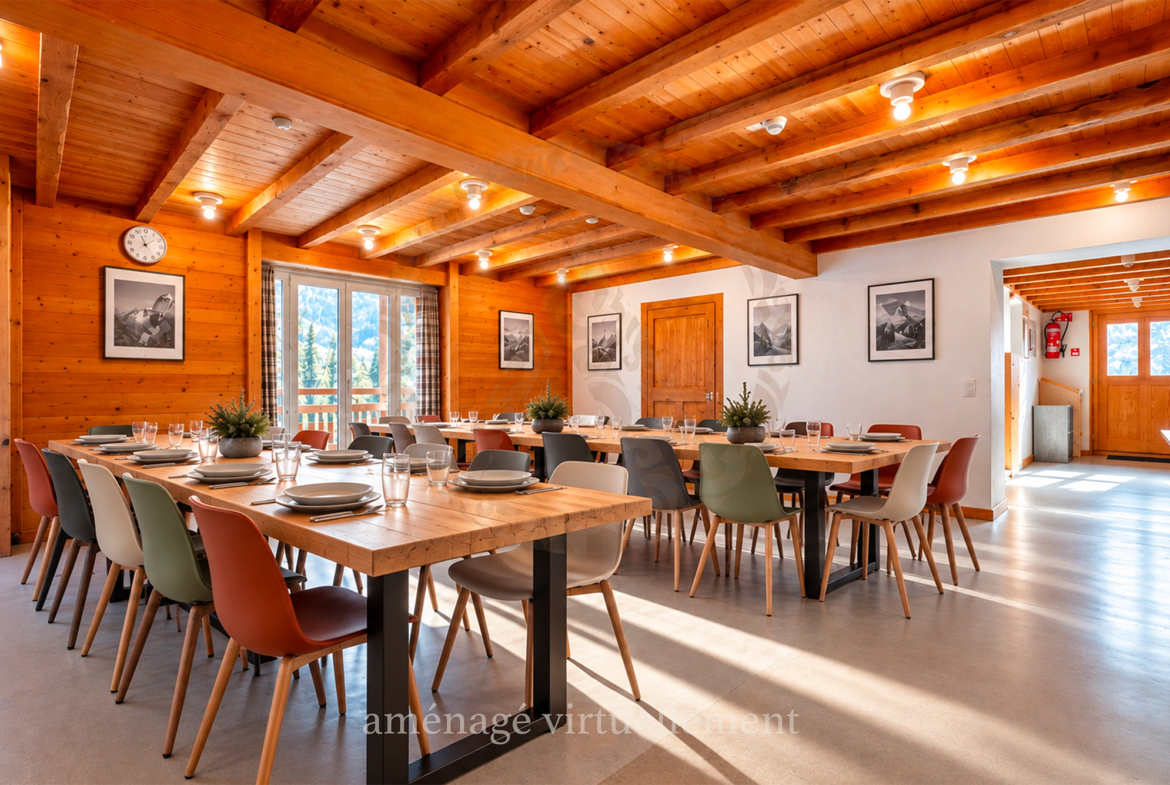 Morgins réfectoire meublé AO