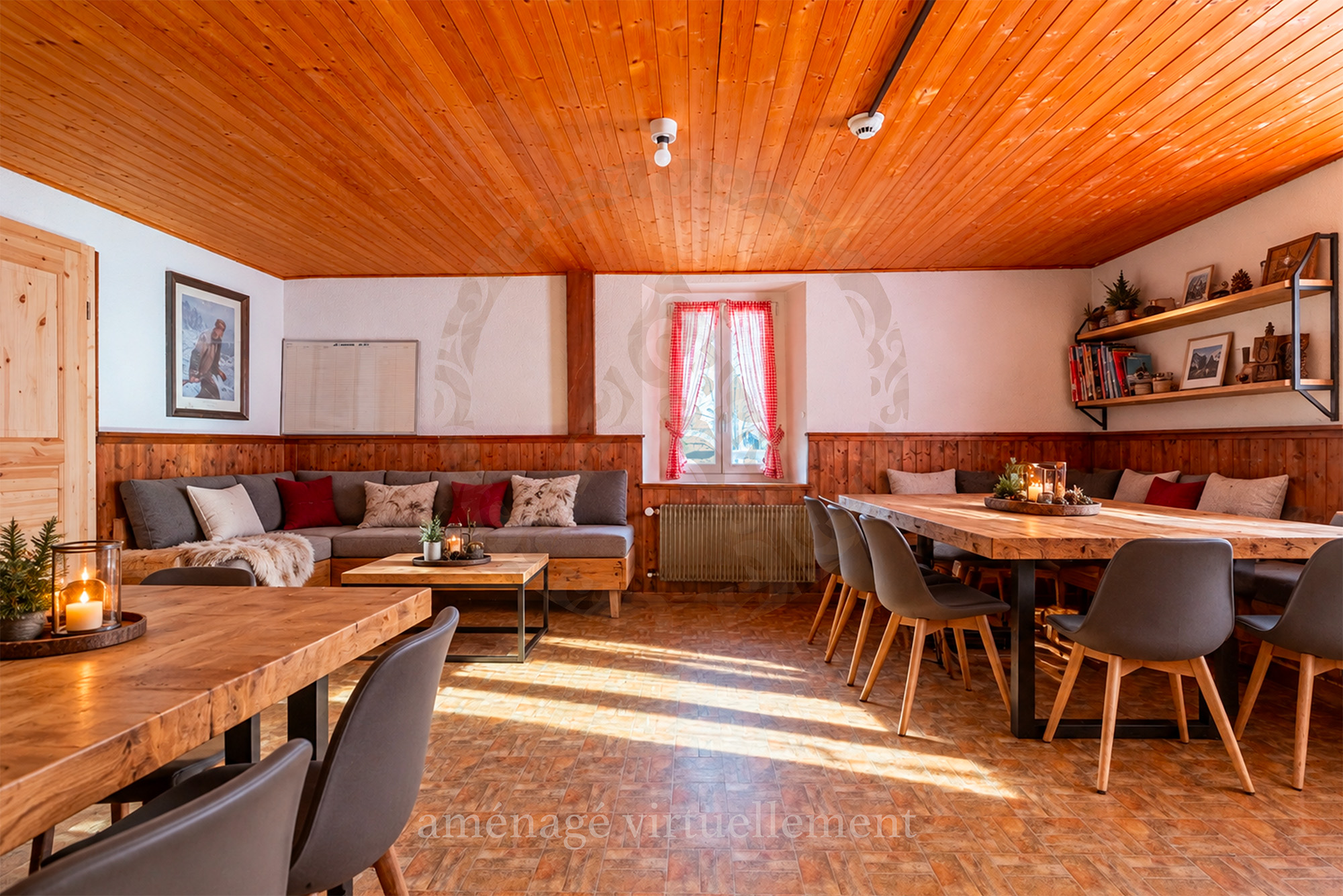 Morgins salon réaménagé AO Morgins salon réaménagé AO