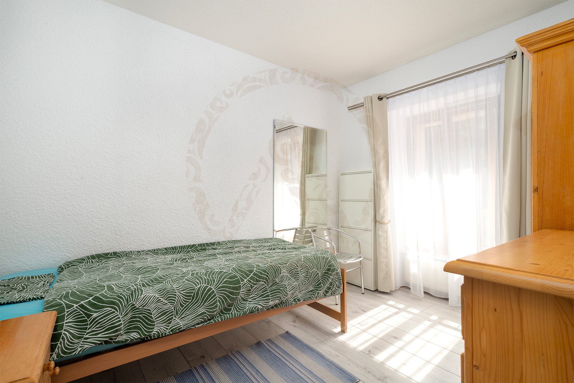 Pour les randonneurs, appartement de 3,5 pièces avec vue sur les montagnes