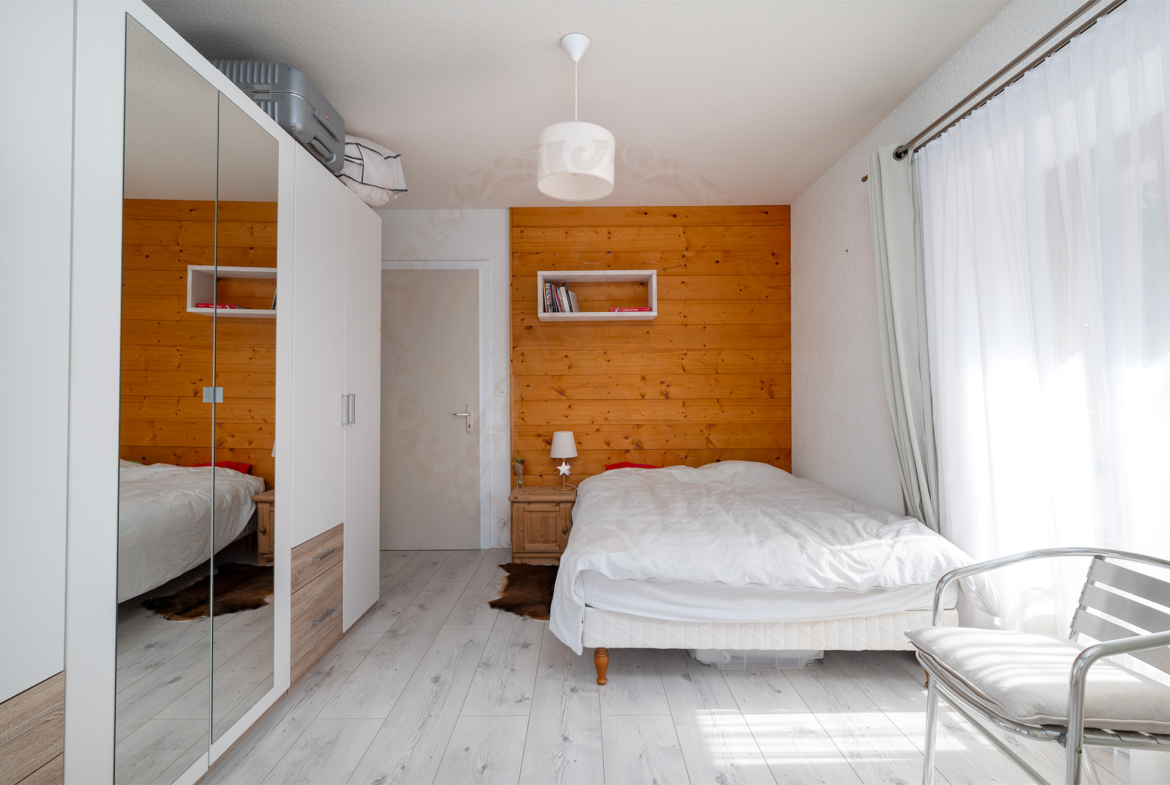 Pour les randonneurs, appartement de 3,5 pièces avec vue sur les montagnes